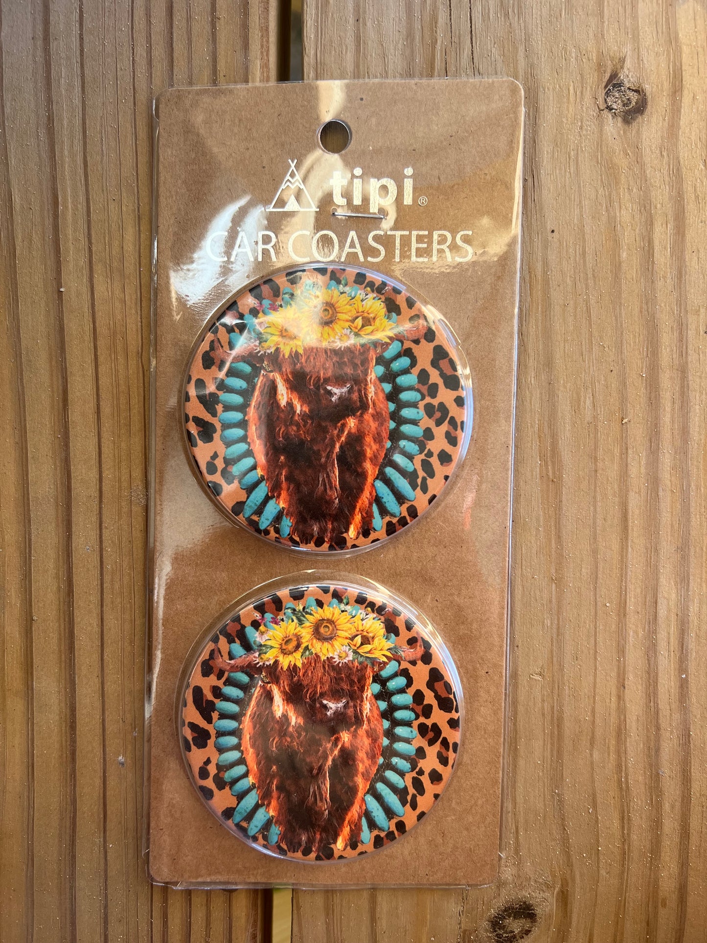 Western Car Coasters Asst