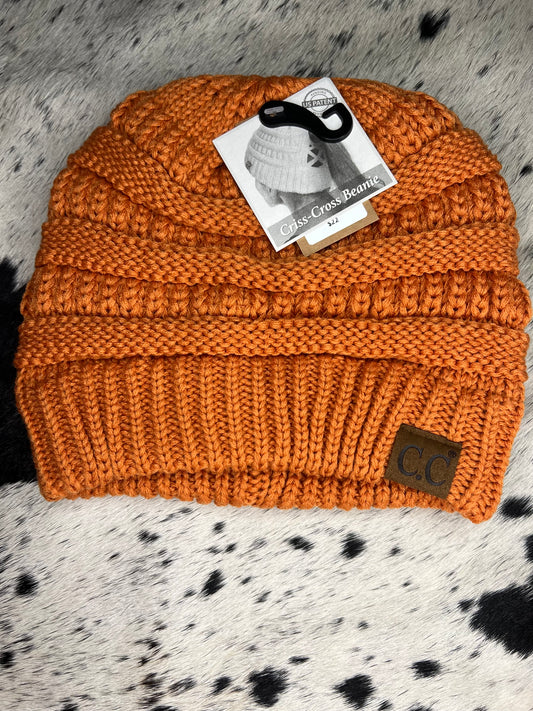 CC Criss Cross Beanies Asst