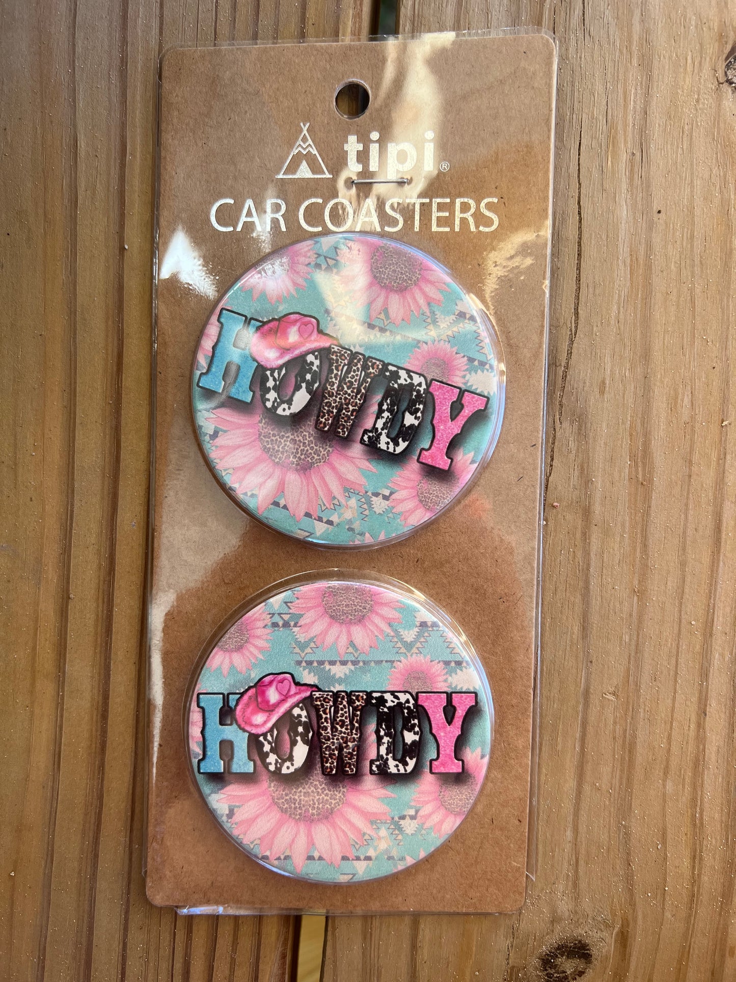 Western Car Coasters Asst
