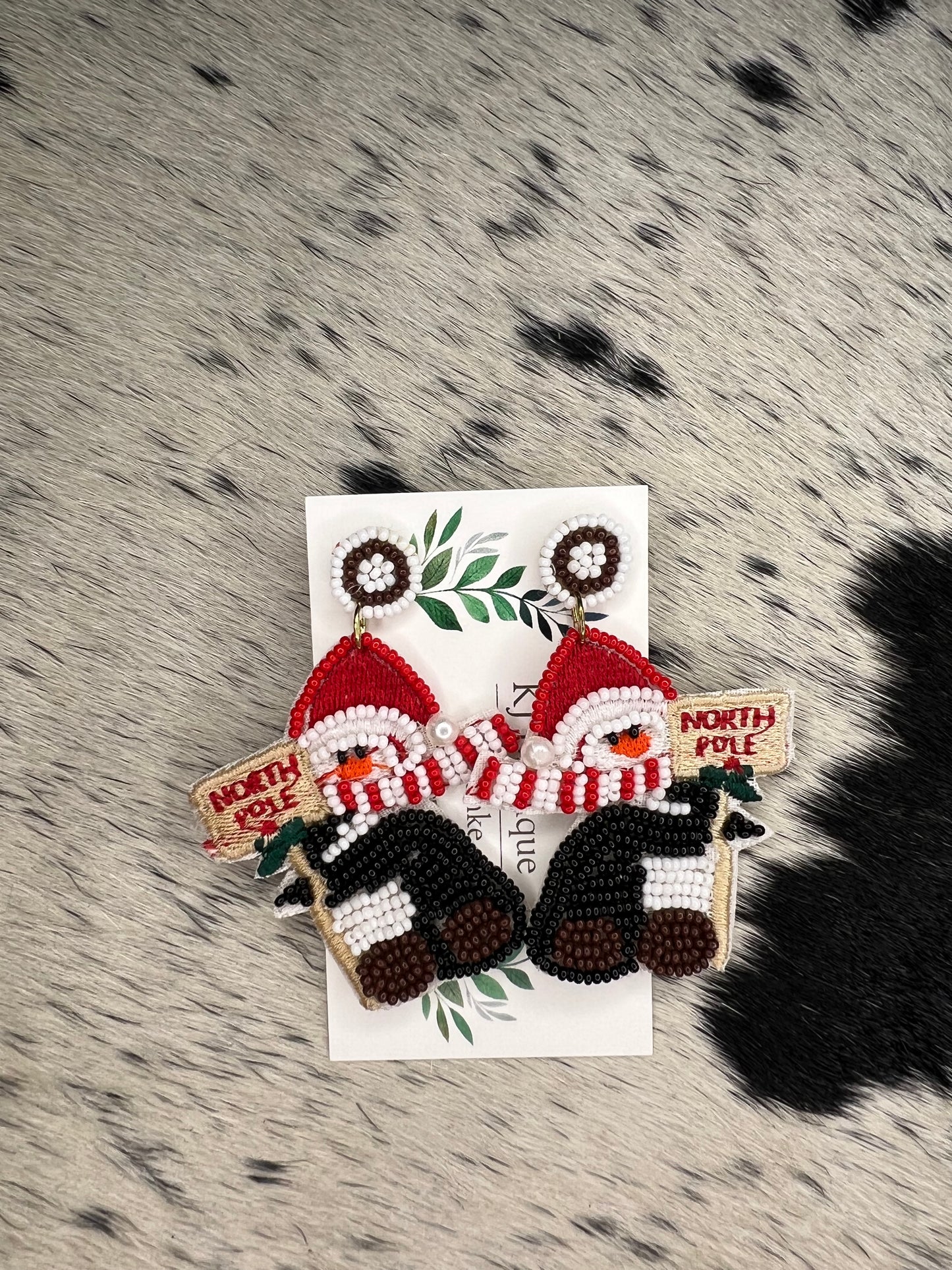 Christmas Earrings Asst