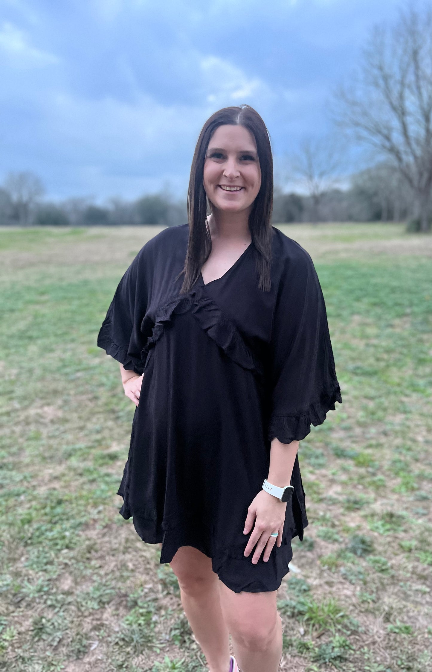 Black Shift Dress