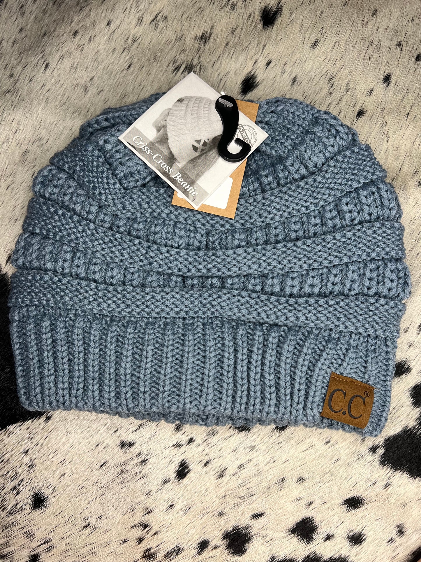 CC Criss Cross Beanies Asst