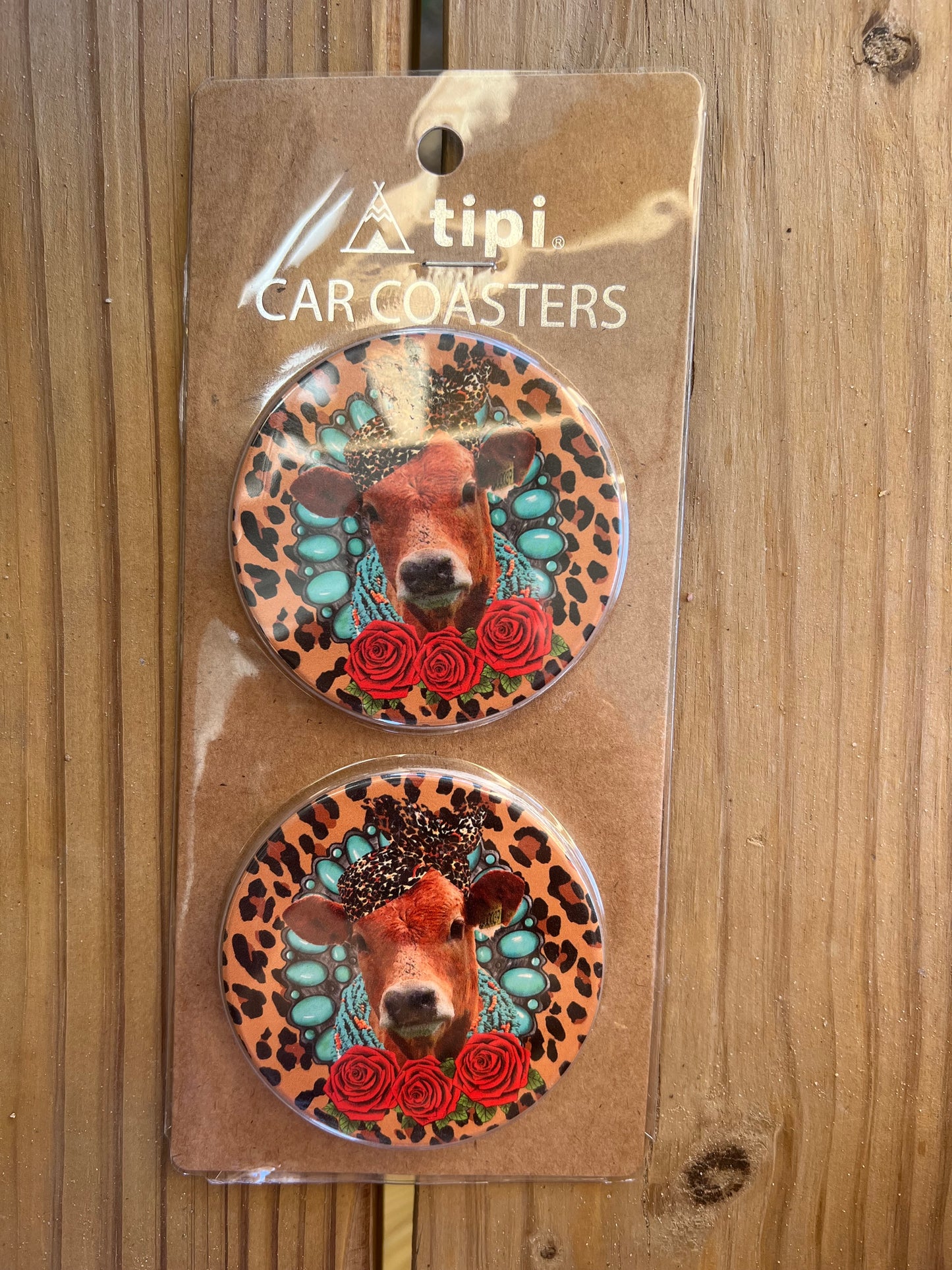 Western Car Coasters Asst