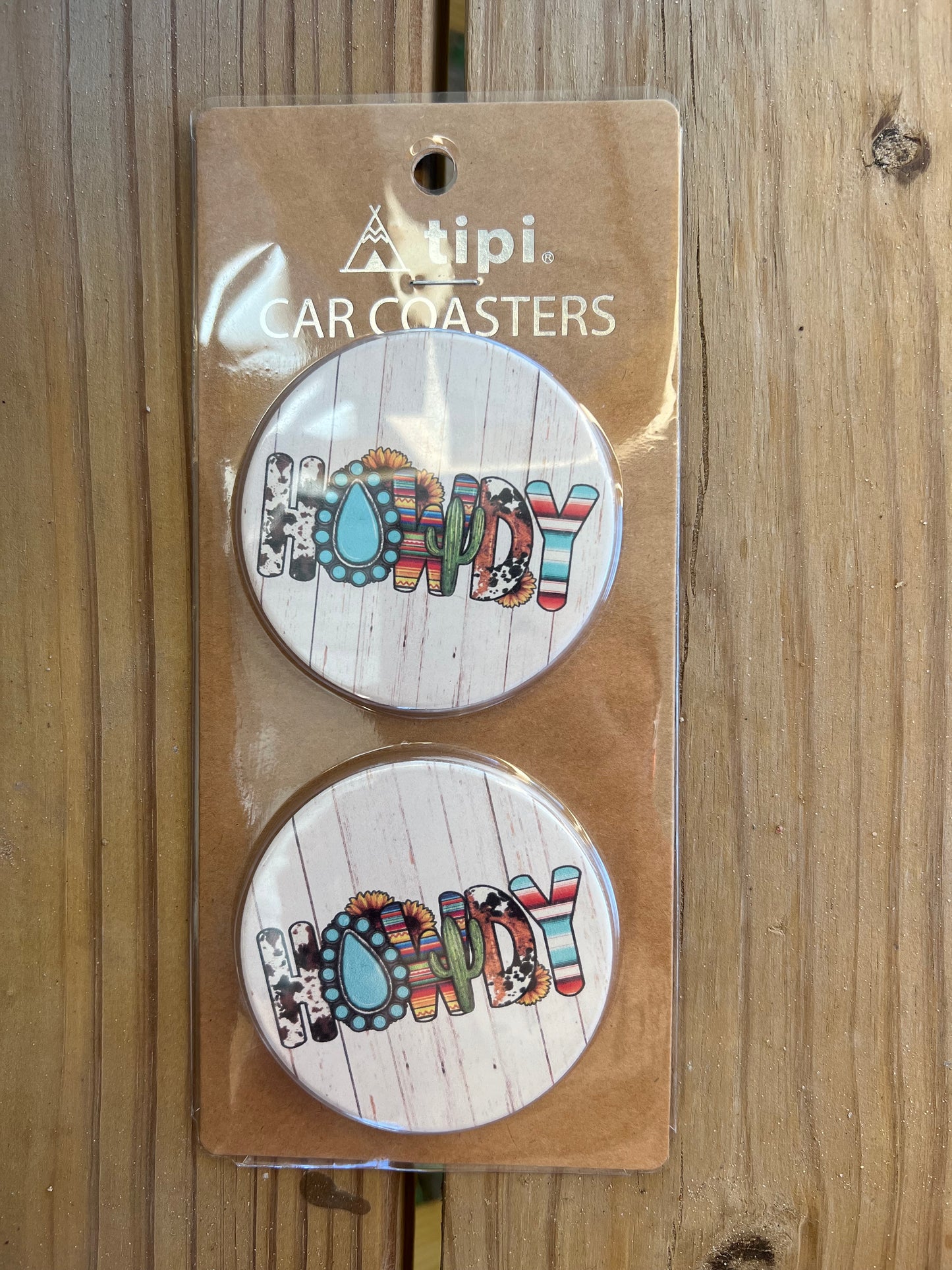 Western Car Coasters Asst