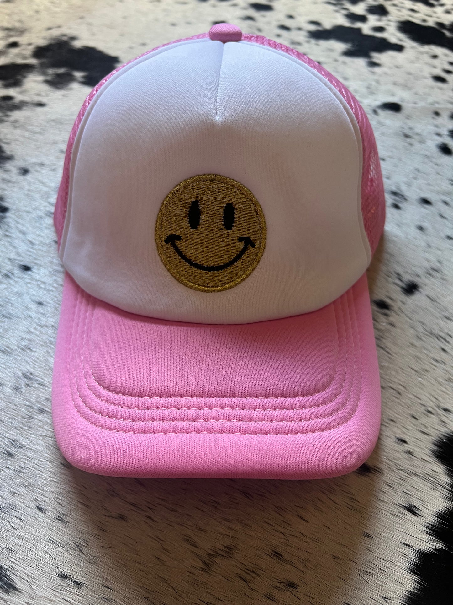 Smiley Trucker Hat Asst