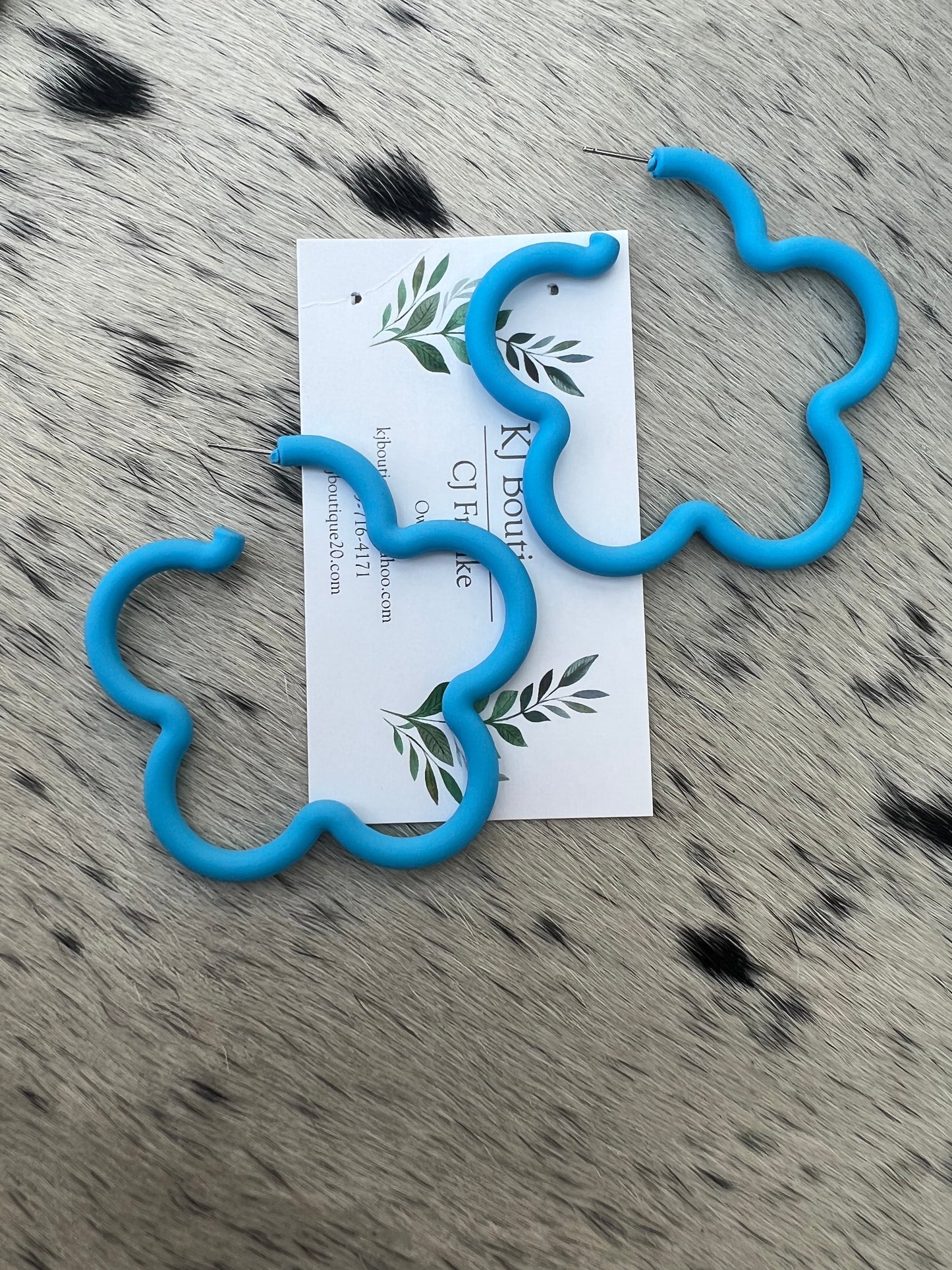 Flower Hoops Asst