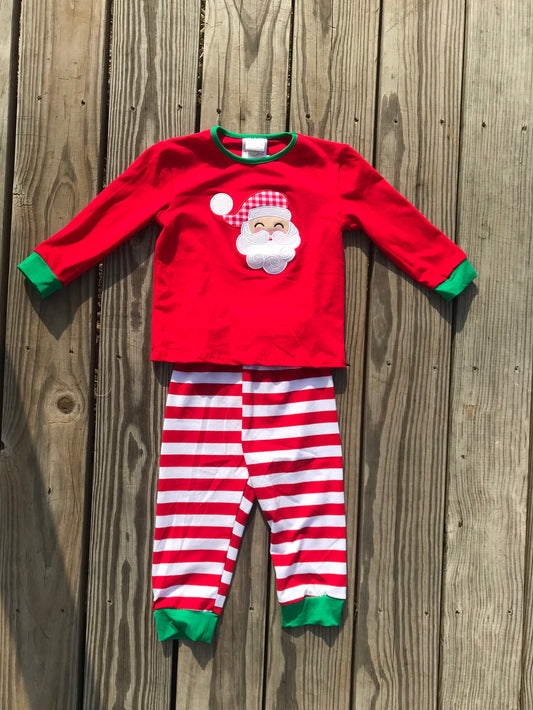 Red Santa PJ Set