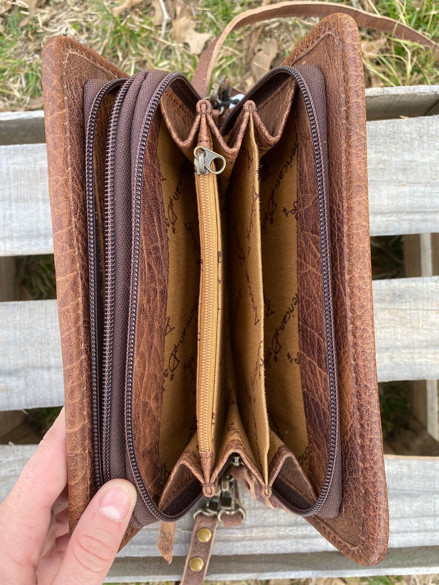 Black Wristlet/Crossbody