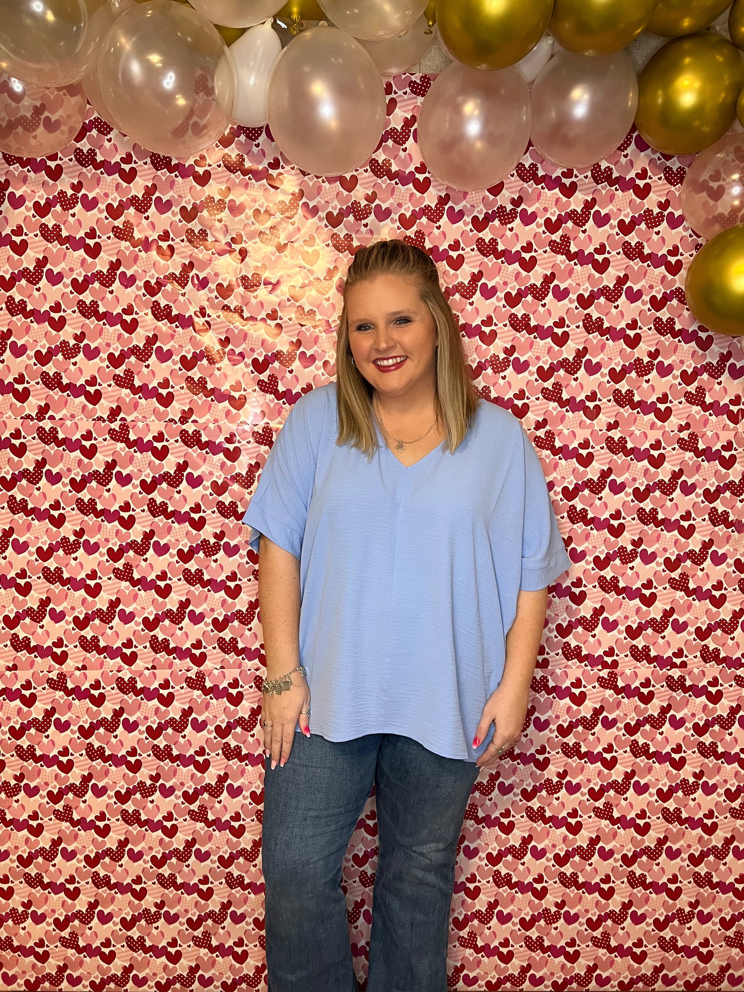 Blue Basic Top