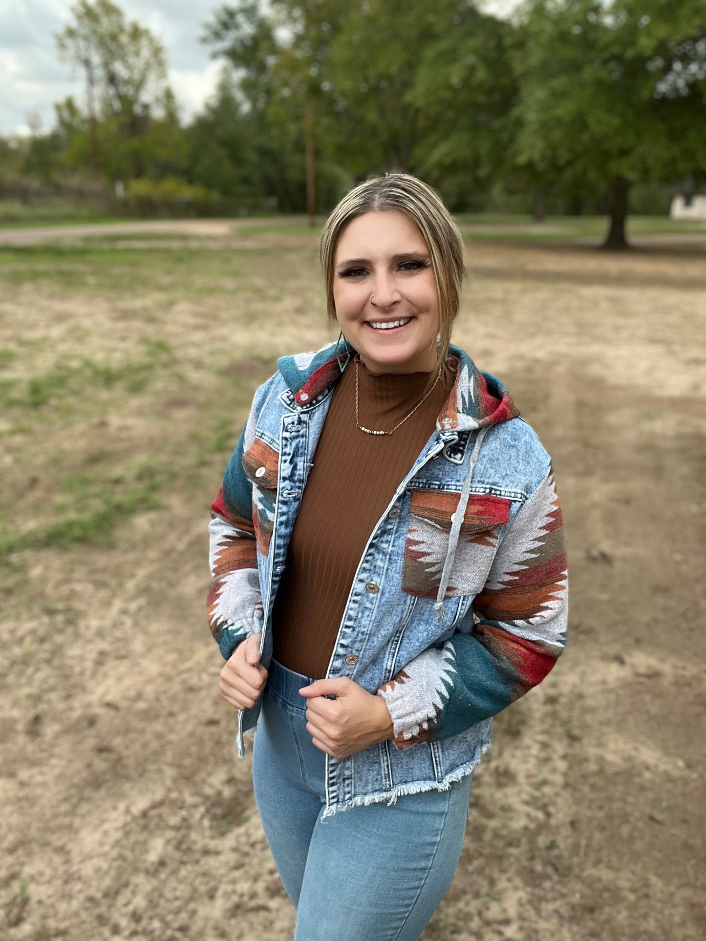 Brown LS Bodysuit
