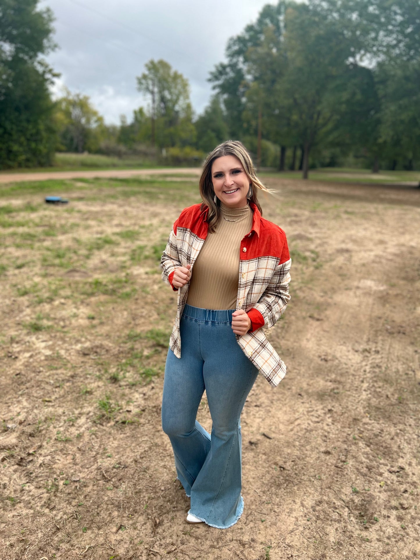 Khaki LS Bodysuit