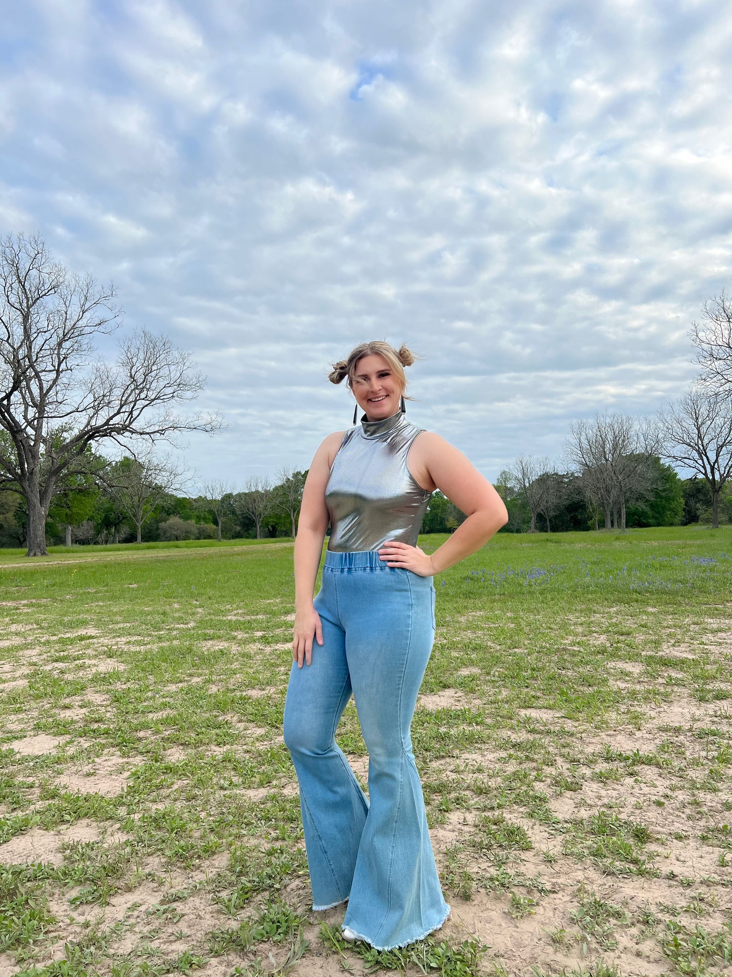 Metallic Bodysuit