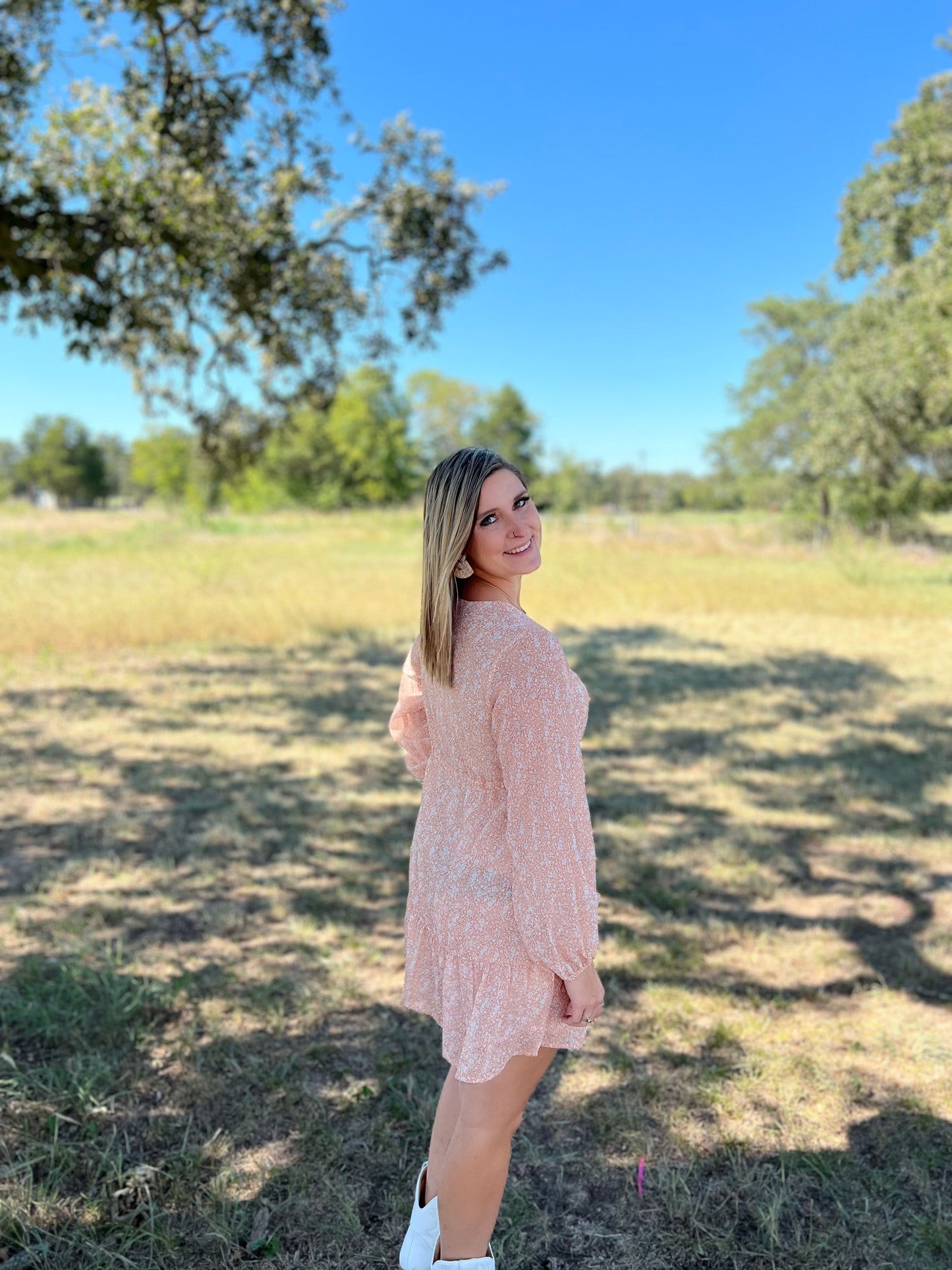 Rose Floral Dress
