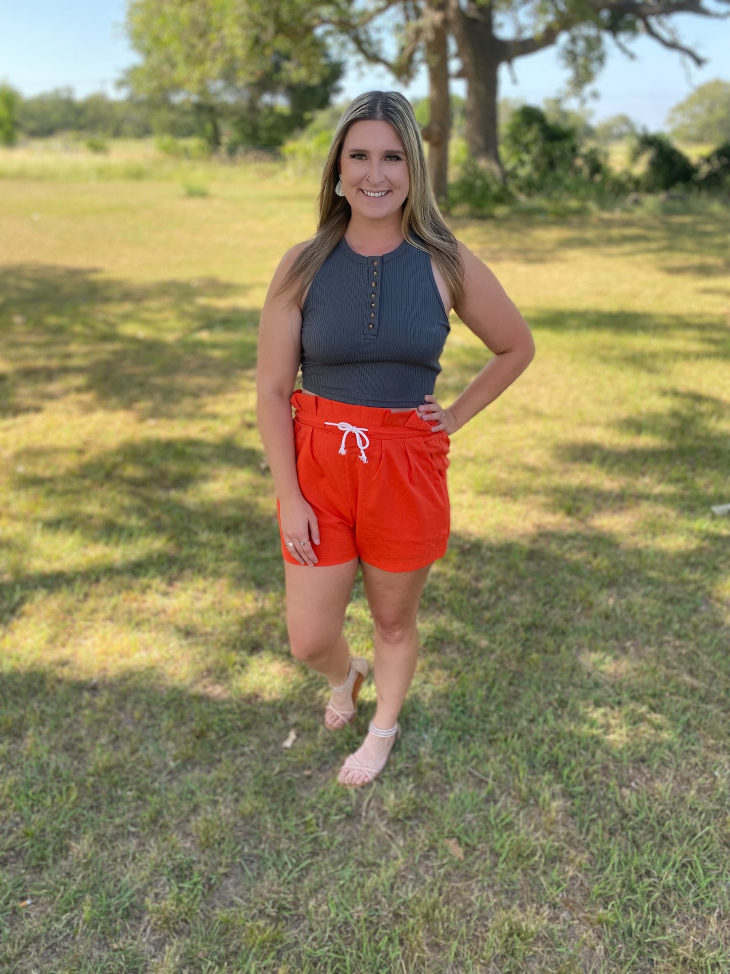 Orange Shorts