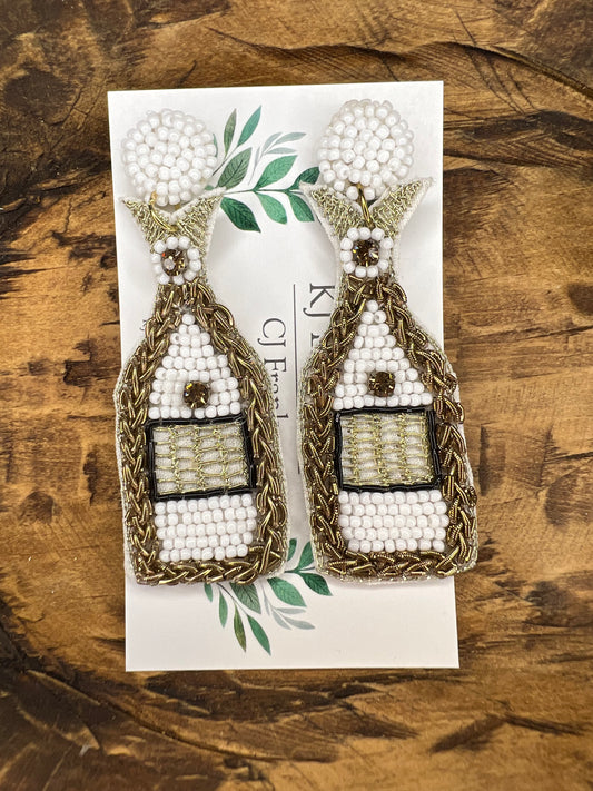 Champagne Earrings
