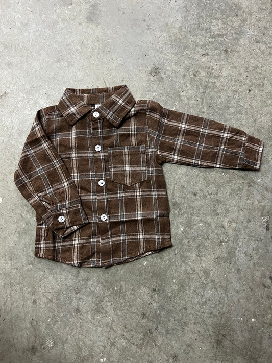 Brown Flannel