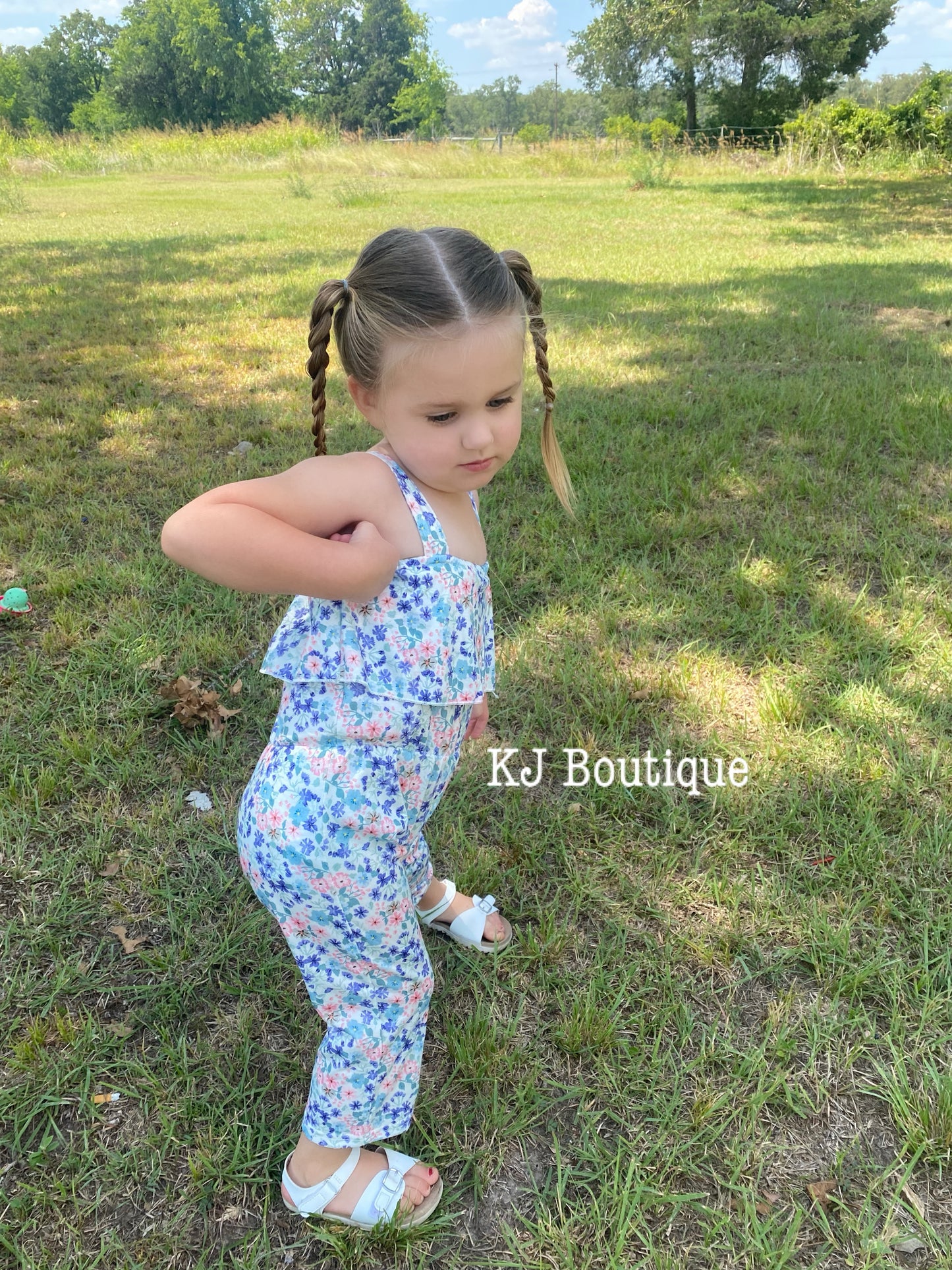 Floral Jumpsuit