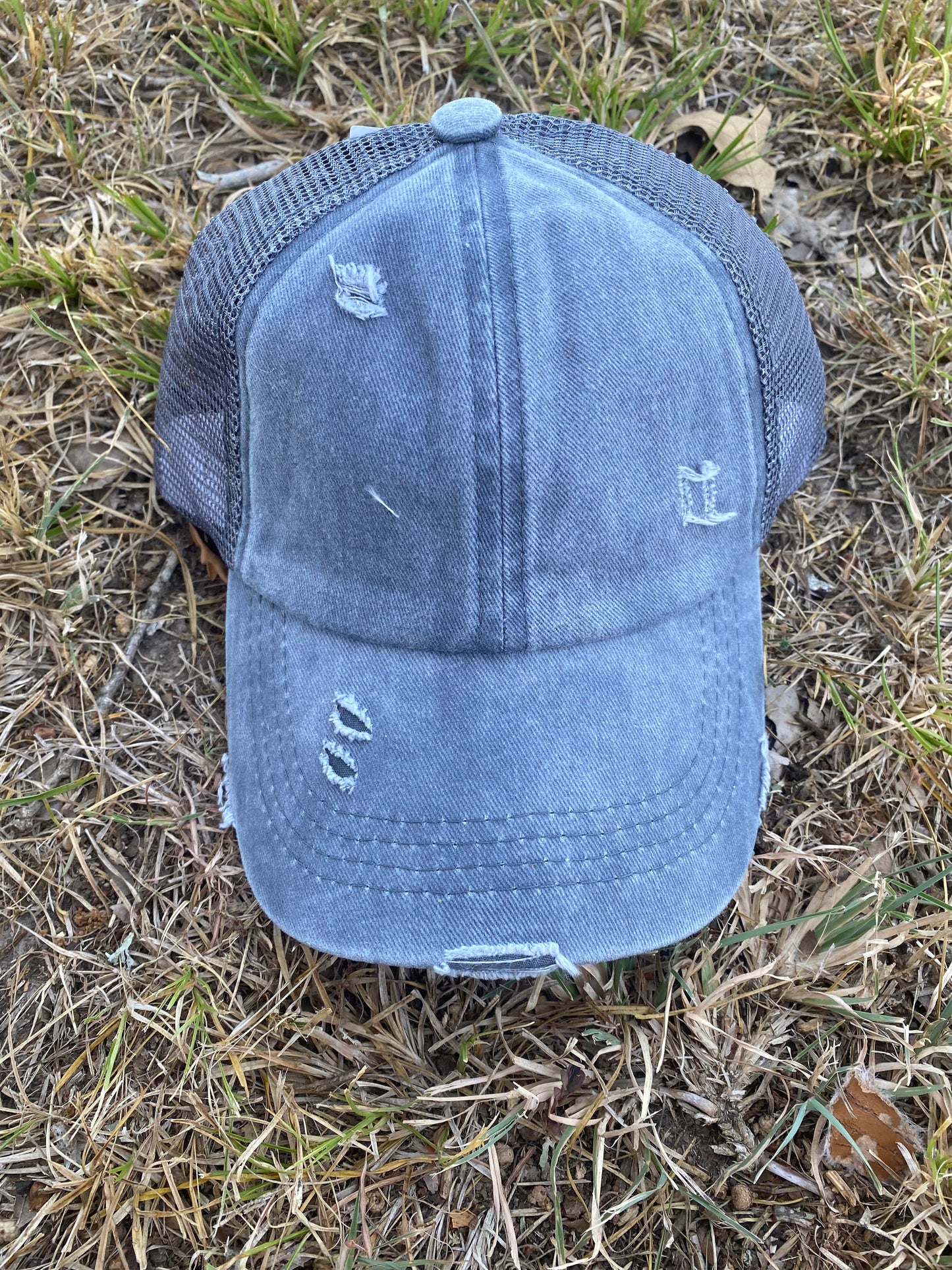 Grey CC Kids Cap