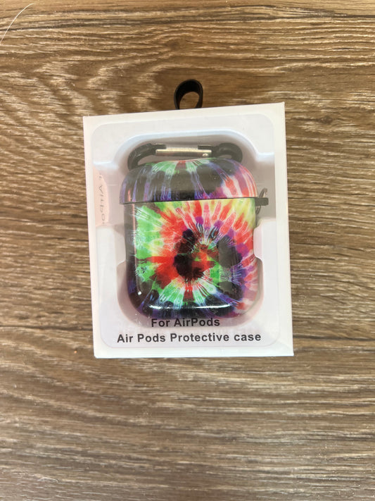 Colorful Tie Dye Airpod Case