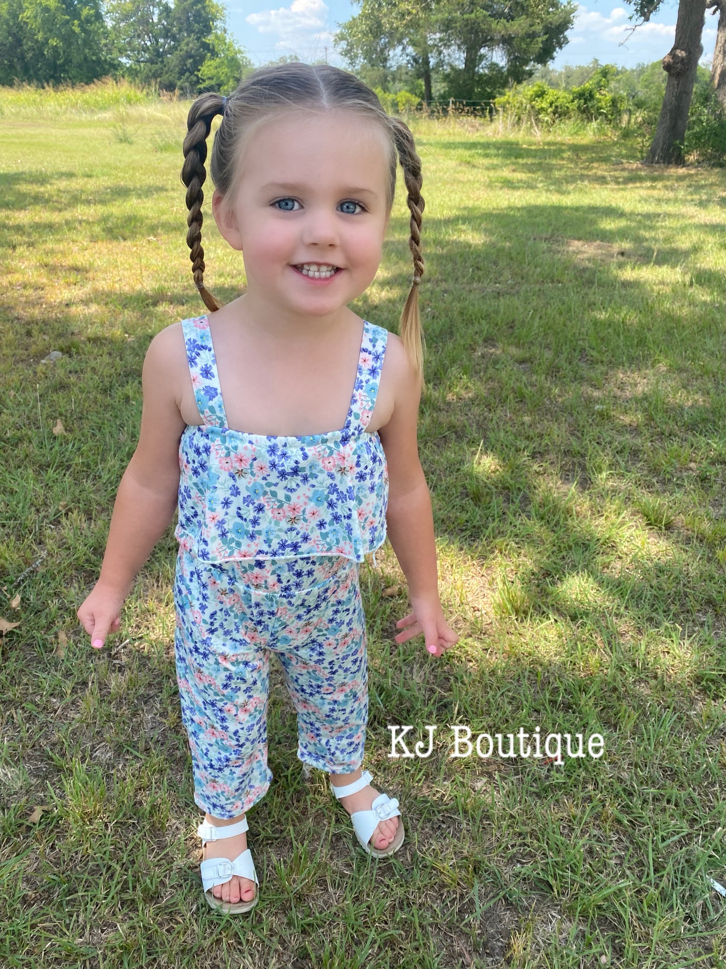 Floral Jumpsuit