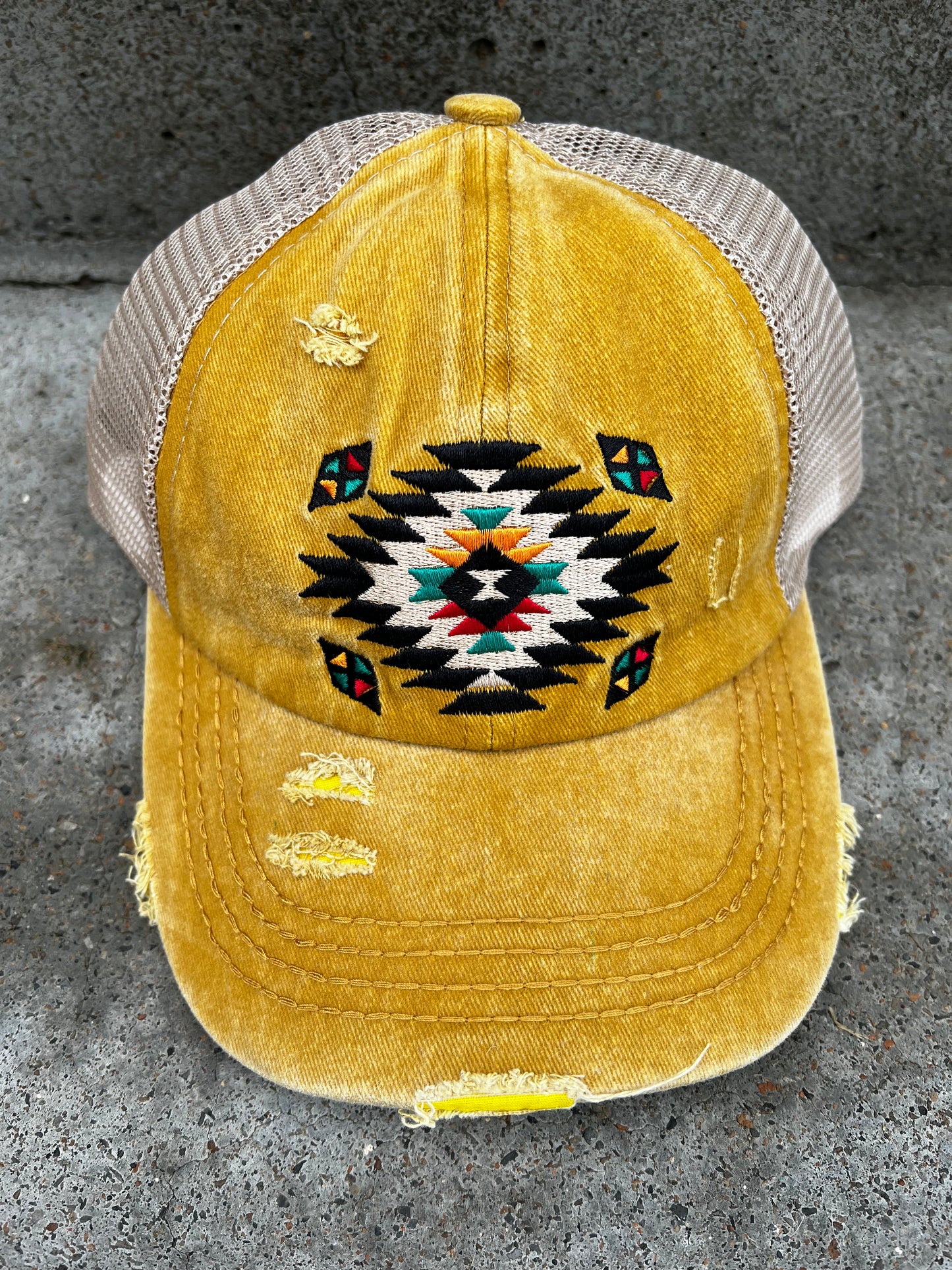 Aztec CC Criss-Cross Caps Asst